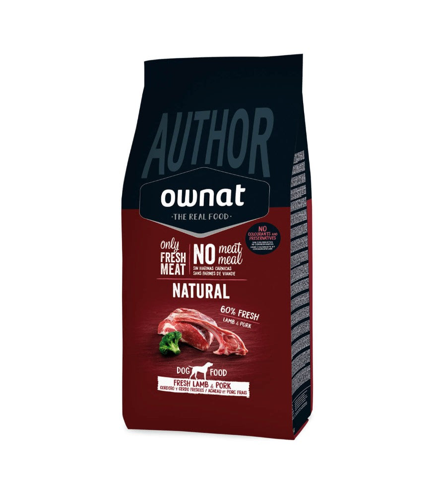 OWNAT AUTHOR FRESH LAMB & PORK - DOG