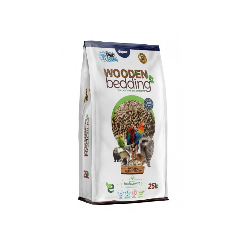 Pet sana Lecho madera - 25L (12,5kg)